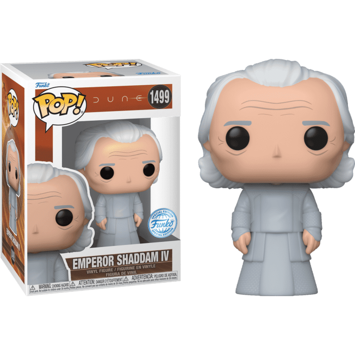 Dune: Part Two (2024) - Emperor Shaddam IV Pop! Vinyl Figure (Popcultcha Exclusive)