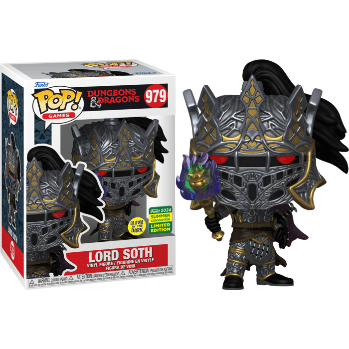 Dungeons & Dragons - Lord Soth Glow-in-the-Dark Pop! Vinyl Figure (2024 Summer Convention Exclusive)