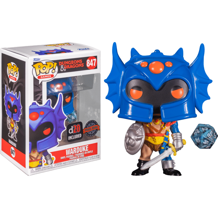 Dungeons & Dragons - Warduke Pop! Vinyl Figure with Dice