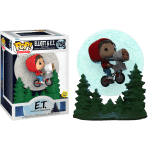 E.T. The Extra-Terrestrial - Elliott & E.T. Flying Over Moon Glow in the Dark Movie Moments Pop! Vinyl Figure 2-Pack