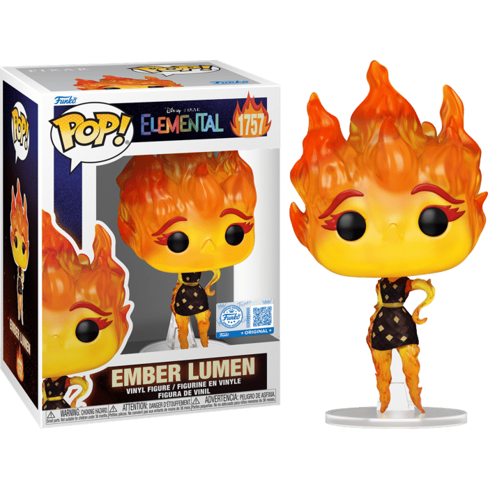 Elementul Ember בובת פופ Elemental - Ember Lumen Pop! Vinyl Figure (Exclusive) - PopStop