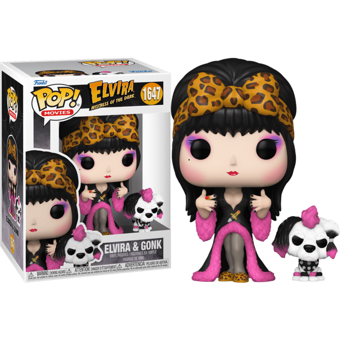 Elvira: Mistress of the Dark - Elvira & Gonk Pop! Vinyl Figure