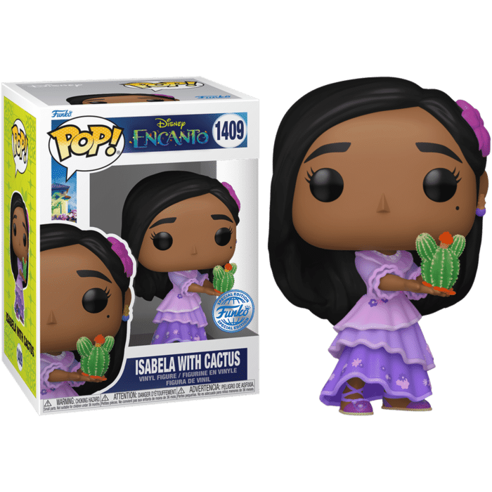 Encanto (2021) - Isabela with Cactus Pop! Vinyl Figure (Popcultcha Exclusive)