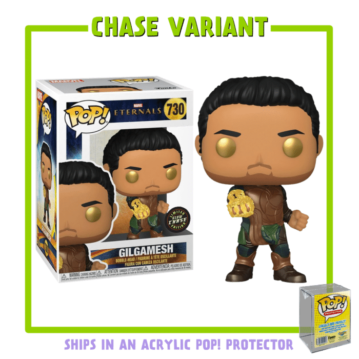 Eternals (2021) - Gilgamesh Pop! Vinyl Figure in Acrylic Pop! Protector (Chase Variant)