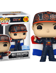F1: Formula 1 - Max Verstappen with Dutch Flag Pop! Vinyl Figure