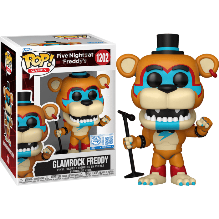 Five Nights at Freddy's: Security Breach - Glamrock Freddy Pop! Vinyl Figure