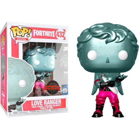 fortnite-love-ranger-metallic-pop-vinyl-figure Fortnite - Love Ranger Metallic Pop! Vinyl Figure