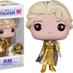 Frozen - Elsa Gold Ultimate Princess Pop! Vinyl Figure with Enamel Pin (Funko / Popcultcha Exclusive)