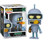 Futurama - Bender with Fire Breath Pop! Vinyl Figure