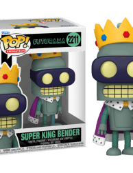 Futurama - Super King Bender Pop! Vinyl Figure