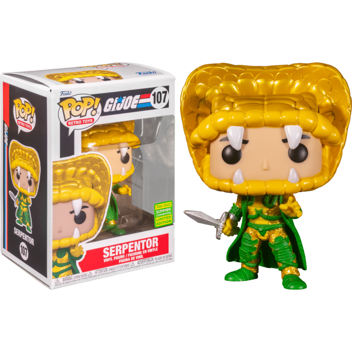 G.I. Joe - Serpentor Pop! Vinyl Figure (2022 Summer Convention Exclusive)