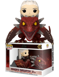 Game of Thrones: House of the Dragon - Rhaenys Targaryen with Meleys Pop! Rides Vinyl Figure