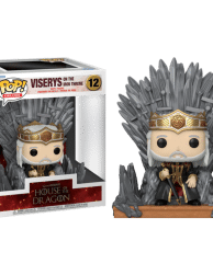Game of Thrones: House of the Dragon - Viserys on the Iron Throne Pop! Deluxe Vinyl Figure