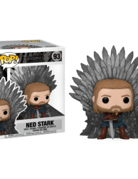 Game of Thrones - Ned Stark on Throne 10th Anniversary Deluxe Pop! Vinyl Figure