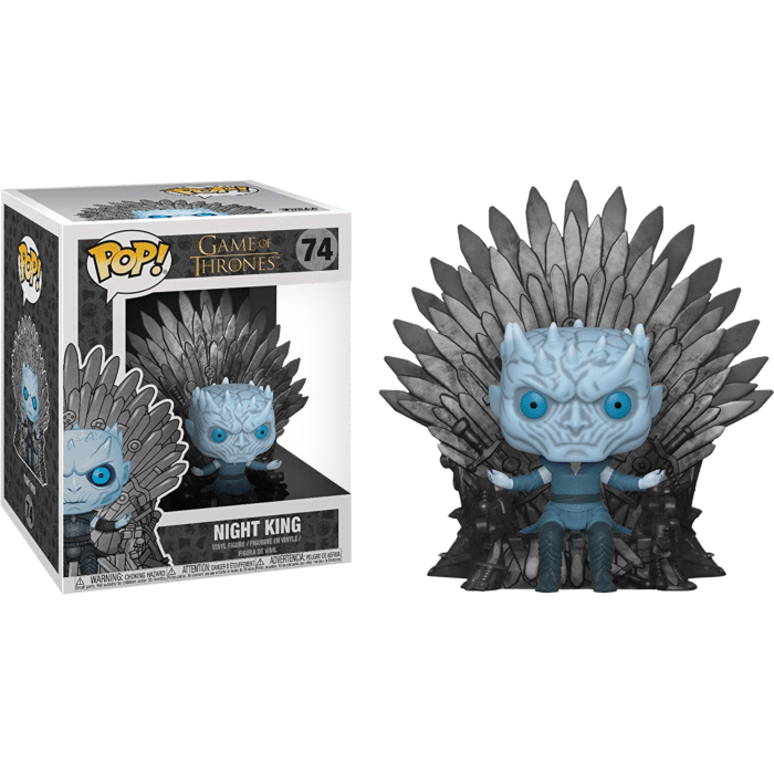 Game of Thrones - Night King on Iron Throne Deluxe Pop! Vinyl Figure