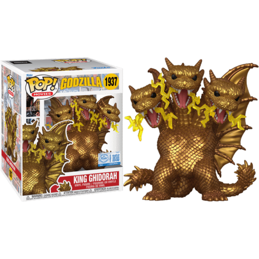 godzilla-king-ghidorah-6-super-sized-pop-vinyl-figure Godzilla - King Ghidorah 6" Super Sized Pop! Vinyl Figure