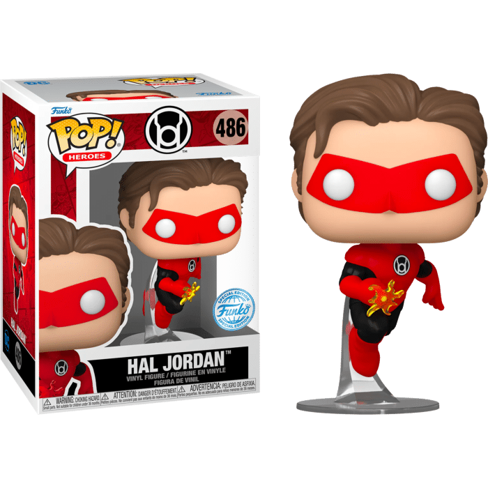 Green Lantern - Hal Jordan (Red Lantern) Pop! Vinyl Figure