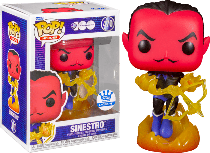 Green Lantern - Sinestro Warner Bros 100th Anniversary Pop! Vinyl Figure (Funko / Popcultcha Exclusive)