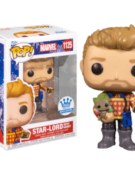 Guardians of the Galaxy - Star-Lord with Groot Holiday Pop! Vinyl Figure (Funko / Popcultcha Exclusive)