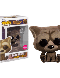 Guardians of the Galaxy Vol. 3 - Baby Rocket Flocked Pop! Vinyl Figure