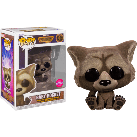 guardians-of-the-galaxy-vol-3-baby-rocket-flocked-pop-vinyl-figure Guardians of the Galaxy Vol. 3 - Baby Rocket Flocked Pop! Vinyl Figure