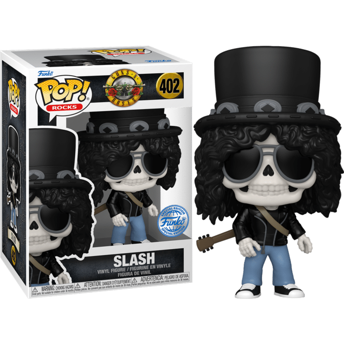 Guns N' Roses - Skeleton Slash Pop! Vinyl Figure (Popcultcha Exclusive)