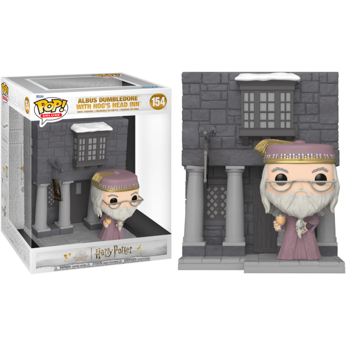 Harry Potter - Albus Dumbledore with Hog's Head Inn Hogsmeade Diorama Deluxe Pop! Vinyl Figure