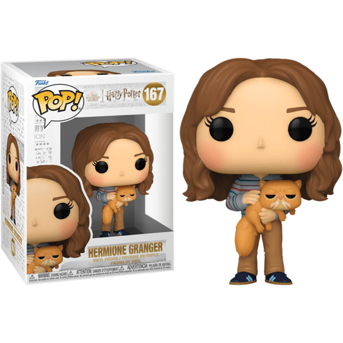Harry Potter and the Prisoner of Azkaban - Hermione Granger with Crookshanks Pop! Vinyl Figure