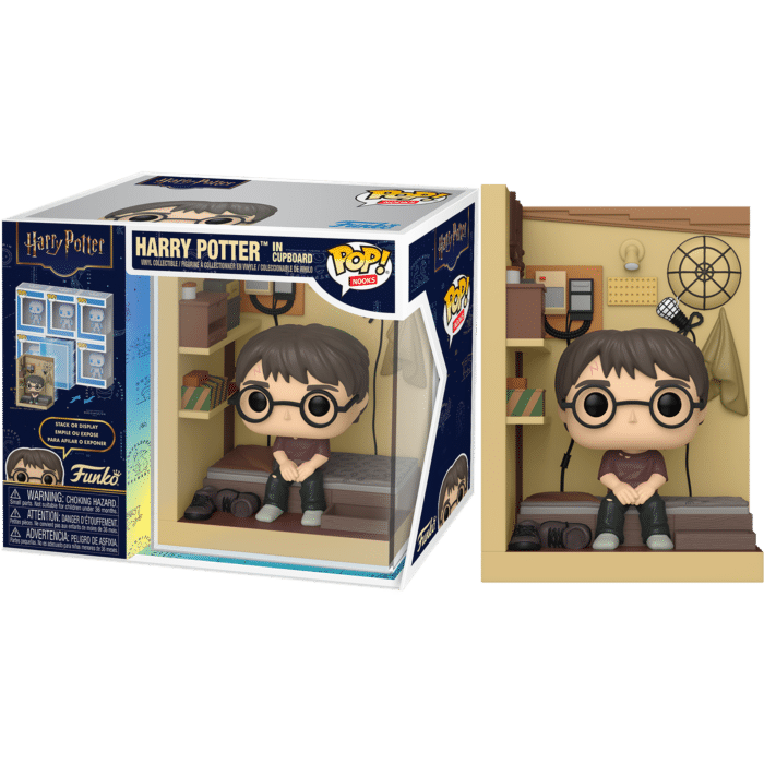 Harry Potter - Harry Potter in Cupboard Pop! Nook Vinyl Figure