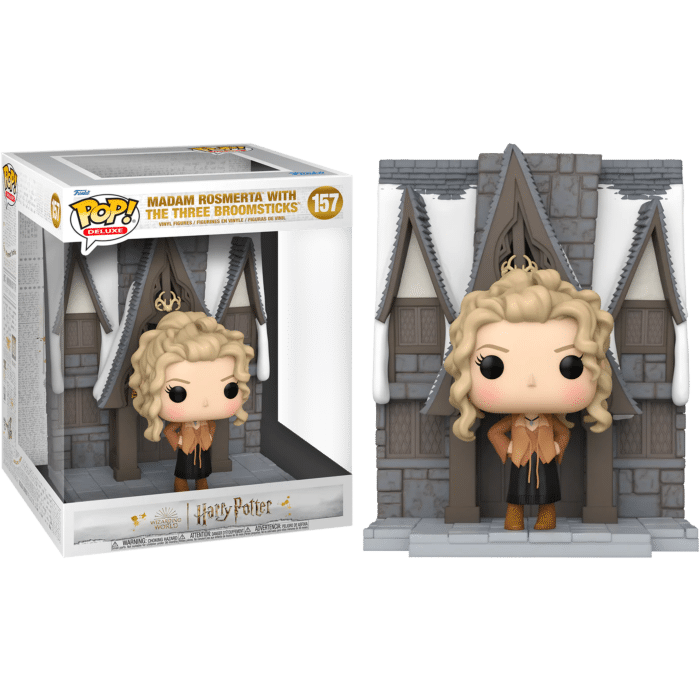 Harry Potter - Madam Rosmerta with The Three Broomsticks Hogsmeade Diorama Deluxe Pop! Vinyl Figure