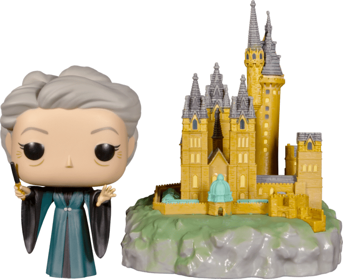 Harry Potter - Minerva McGonagall with Hogwarts Pop! Town Vinyl Figure