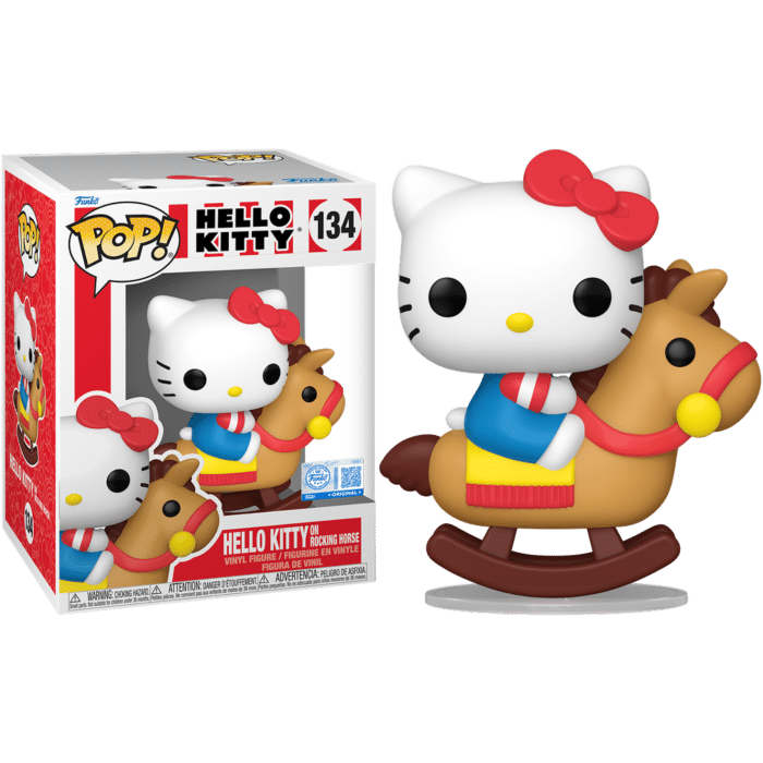 Hello Kitty & Friends - Hello Kitty on Rocking Horse Pop! Premium Vinyl Figure