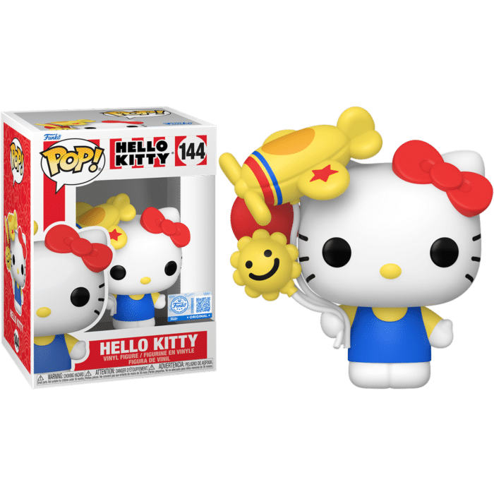Hello Kitty & Friends - Hello Kitty with Airplane Balloon Pop! Vinyl Figure