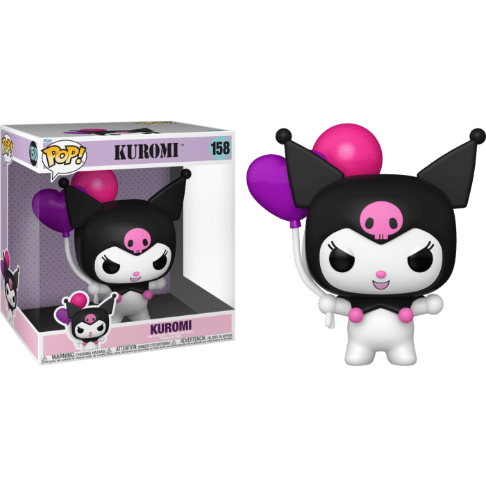 Hello Kitty & Friends - Kuromi with Balloons 10" Jumbo Pop! Vinyl Figure