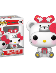 Hello Kitty - Hello Kitty as Polar Bear Metallic Pop! Vinyl Figure
