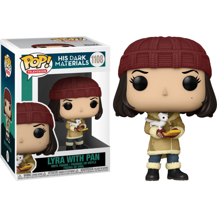 His Dark Materials - Lyra Belacqua with Pan Pop! Vinyl Figure