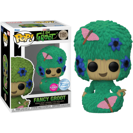 I Am Groot (2022) - Fancy Groot Flocked Pop! Vinyl Figure