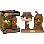 Indiana Jones and the Temple of Doom - Indiana Jones with Sankara Stones Light Up Pop! Deluxe Vinyl Figure (Funko / Popcultcha Exclusive)