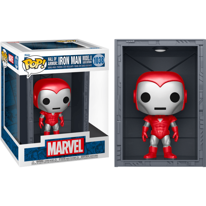 Iron Man: Hall of Armor - Model 8 Silver Centurion Deluxe Pop! Vinyl Figure