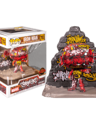 Iron Man - Iron Man Graffiti Deco Deluxe Pop! Vinyl Figure