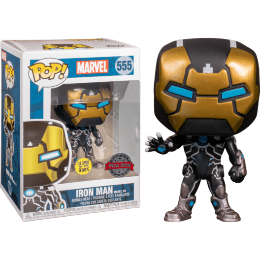 Iron Man - Iron Man MK39 Glow in the Dark Pop! Vinyl Figure