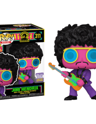 Jimi Hendrix - Jimi Hendrix Blacklight Pop! Vinyl Figure