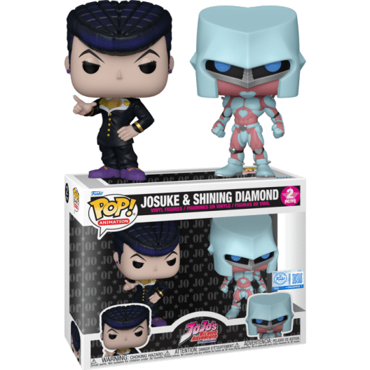 jojo-s-bizarre-adventure-josuke-shining-diamond-pop-vinyl-figure-2-pac Jojo's Bizarre Adventure - Josuke & Shining Diamond Pop! Vinyl Figure 2-Pack (Popcultcha Exclusive)