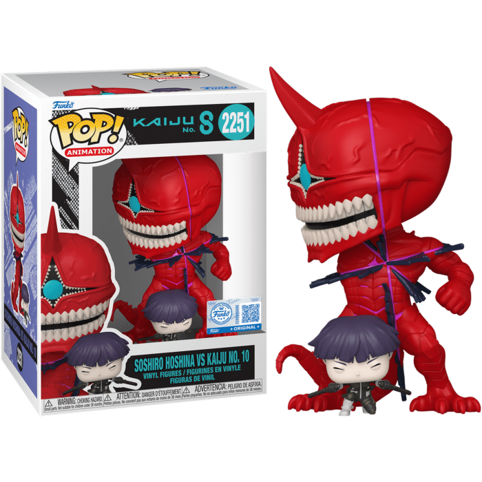 Kaiju No.8 - Soshiro Hoshina vs. Kaiju No.10 Pop! Vinyl Figure