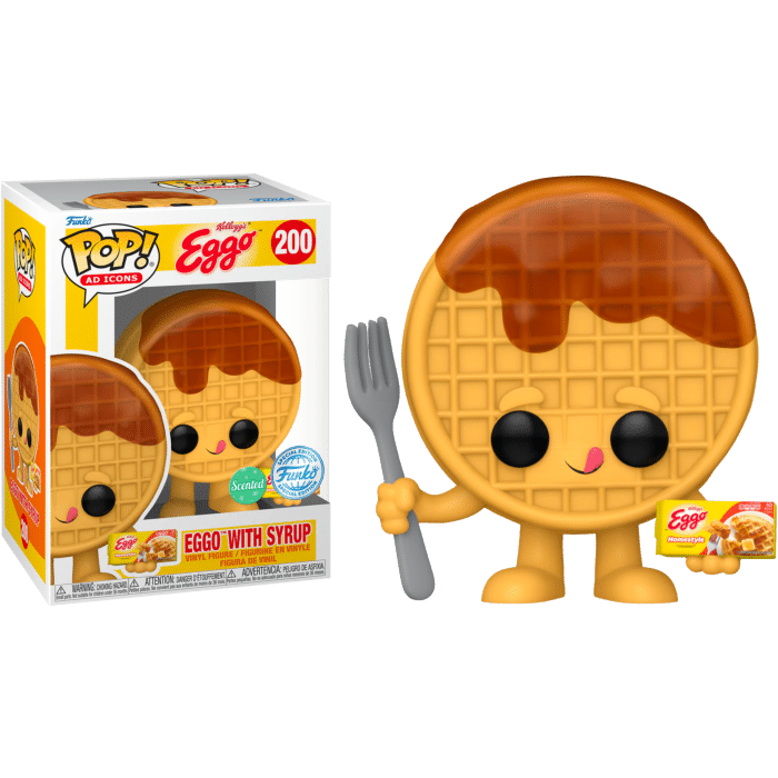 Kellogg's - Eggo Waffle with Syrup Scented Pop! Vinyl Figure