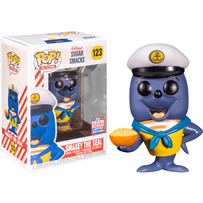 Kellogg’s - Smaxey The Seal Pop! Vinyl Figure (2021 Summer Convention Exclusive) (Popcultcha Exclusive)