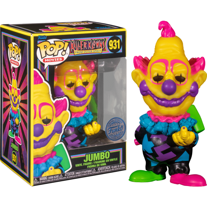 Killer Klowns from Outer Space - Jumbo Blacklight Pop! Vinyl Figure