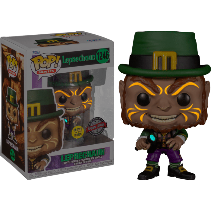 Leprechaun (1993) - Lubdan the Leprechaun with Flashlight Glow in the Dark Pop! Vinyl Figure