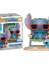 Lilo & Stitch - Stitch in Sunlounger Premium Pop! Vinyl Figure
