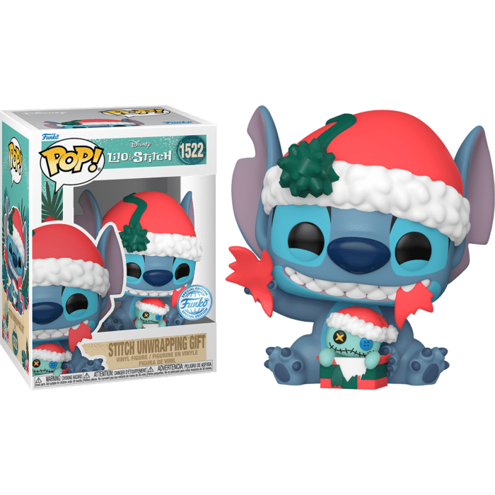 Lilo & Stitch - Stitch Unwrapping Gift (Holiday) Pop! Vinyl Figure